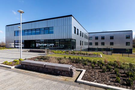 Exterior view of Black Country and Marches Institute of Technology in Dudley